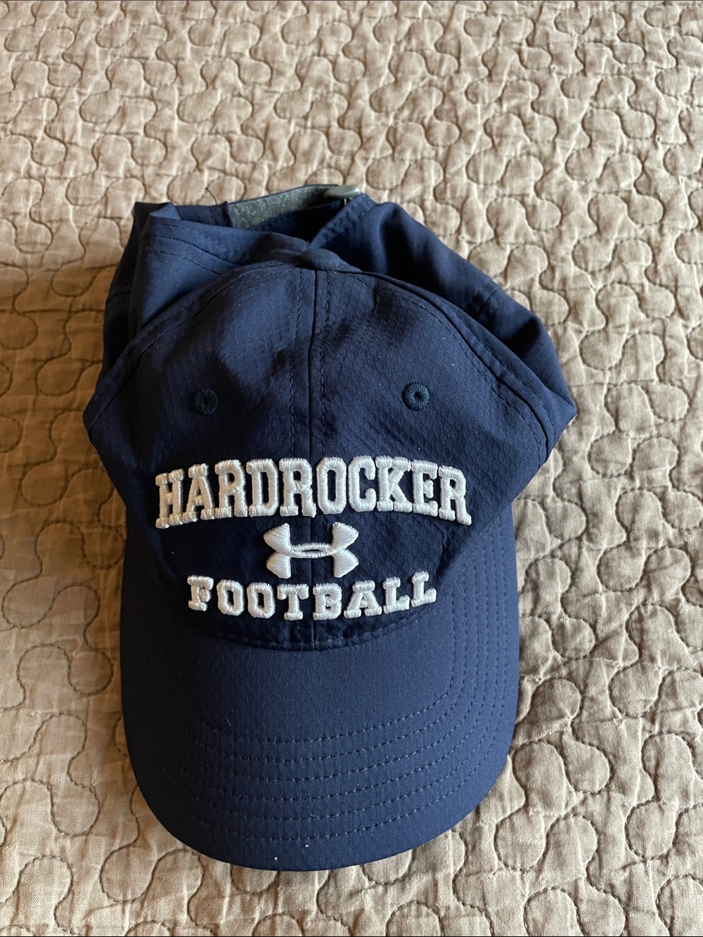 Under Armour Kids Navy "Hardrocker Football" Cap